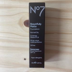 No7 BRAND NEW (unopened) beautifully matte foundation